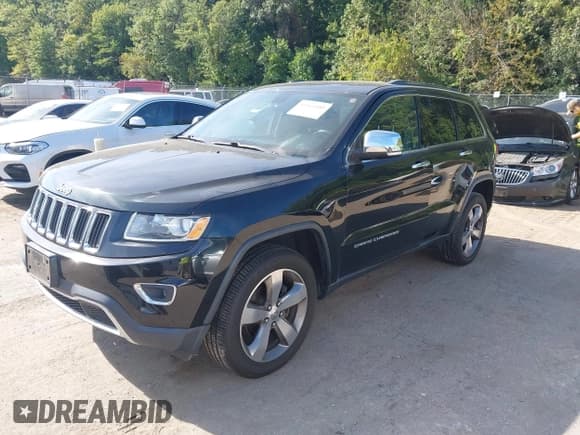 ✅ 2014 Jeep Grand Cherokee Limited • VIN: 1C4RJFBG1EC121191 • Lot: 43365489. Listed on IAAI with 94,990 mi. Free auction sales archive from the USA and detailed vehicle history report at DreamBid. Image 2.