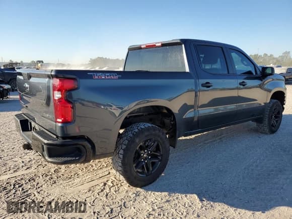 ✅ 2021 Chevrolet Silverado 1500 Custom Trail Boss • VIN: 1GCPYCEF1MZ449324 • Lot: 81182124. Wystawiony na Copart z przebiegiem 78 074 mil. Bezpłatny archiwum sprzedaży aukcyjnych z USA i szczegółowy raport historii pojazdu na DreamBid. Zdjęcie 3.