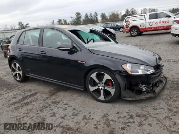 ✅ 2017 Volkswagen Golf GTI S • VIN: 3VW5T7AUXHM065323 • Lot: 93525705. Listed on Copart with Not provided. Free auction sales archive from the USA and detailed vehicle history report at DreamBid. Image 4.