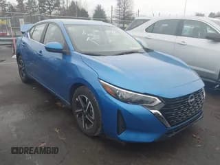 ✅ 2024 Nissan Sentra SV • VIN: 3N1AB8CV0RY362890 • Lot: 43863225. Listed on IAAI with 33,673 mi. Free auction sales archive from the USA and detailed vehicle history report at DreamBid. Image 1.