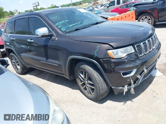 ✅ 2017 Jeep Grand Cherokee Limited • VIN: 1C4RJEBG5HC685599 • Lot: 42505435. Wystawiony na IAAI z przebiegiem 269 496 mil. Bezpłatny archiwum sprzedaży aukcyjnych z USA i szczegółowy raport historii pojazdu na DreamBid. Zdjęcie 1.