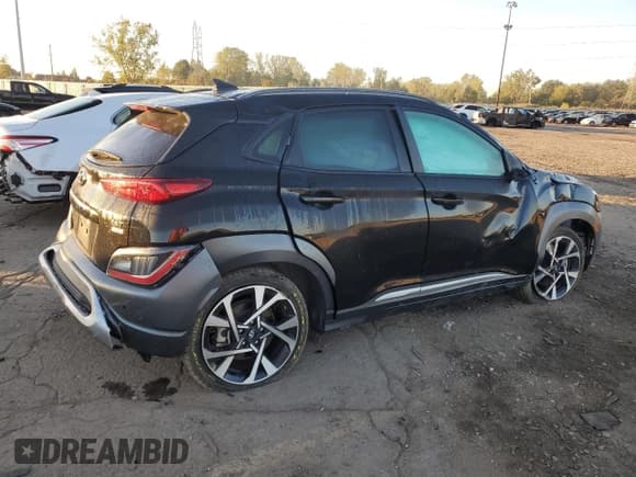 ✅ 2023 Hyundai Kona Limited • VIN: KM8K5CA38PU940534 • Lot: 84629645. Wystawiony na Copart z przebiegiem 31 224 mil. Bezpłatny archiwum sprzedaży aukcyjnych z USA i szczegółowy raport historii pojazdu na DreamBid. Zdjęcie 3.
