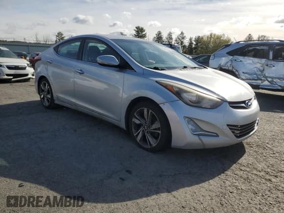 ✅ 2015 Hyundai Elantra SE • VIN: KMHDH4AE9FU370260 • Lot: 90411805. Listed on Copart with 233,045 mi. Free auction sales archive from the USA and detailed vehicle history report at DreamBid. Image 4.