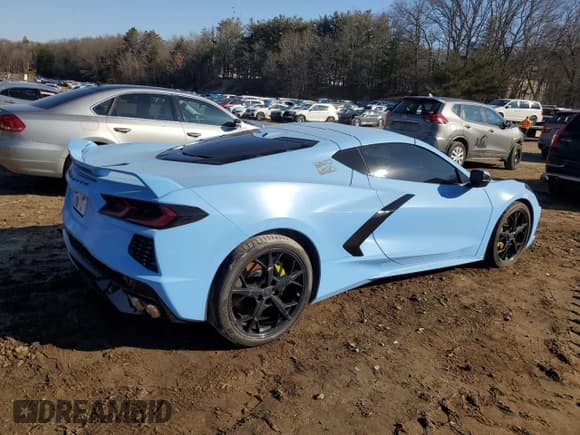 ✅ 2020 Chevrolet Corvette 3LT • VIN: 1G1Y82D44L5114376 • Lot: 48667345. Listed on Copart with 21,450 mi. Free auction sales archive from the USA and detailed vehicle history report at DreamBid. Image 3.