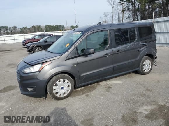 ✅ 2020 Ford Transit Connect XL • VIN: NM0GS9E21L1466328 • Lot: 48667675. Listed on Copart with 83,639 mi. Free auction sales archive from the USA and detailed vehicle history report at DreamBid. Image 1.