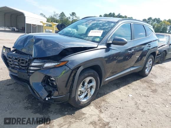 2023 Hyundai Tucson SEL with VIN 5NMJBCAE8PH286149, listed as a IAAI auction lot 43285026 with 16,051 mi miles and . Bid and sale history available at DreamBid. Image 18.