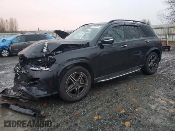 ✅ 2024 Mercedes-Benz GLE 350 • VIN: 4JGFB4FB7RA997991 • Лот: 93336645. Опубликован ранее на Copart с пробегом 26 060 миль. Бесплатный доступ к архиву аукционных продаж из США и подробный отчёт об истории автомобиля на DreamBid. Изображение 1.