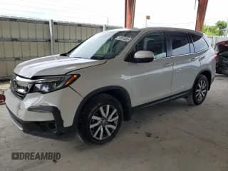 ✅ 2022 Honda Pilot EX-L • VIN: 5FNYF5H58NB036669 • Лот: 71261055. Опубликован ранее на Copart с пробегом 44 824 миль. Бесплатный доступ к архиву аукционных продаж из США и подробный отчёт об истории автомобиля на DreamBid. Изображение 1.