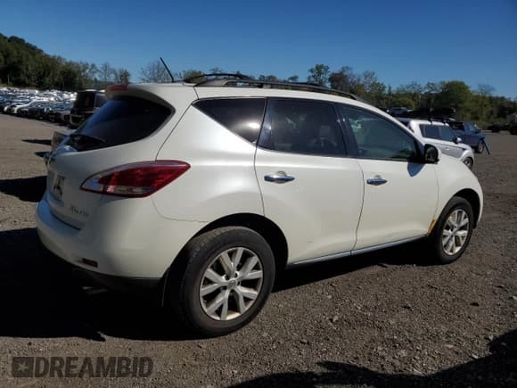 ✅ 2012 Nissan Murano SL • VIN: JN8AZ1MW6CW231814 • Lot: 84810885. Wystawiony na Copart z przebiegiem 188 452 mil. Bezpłatny archiwum sprzedaży aukcyjnych z USA i szczegółowy raport historii pojazdu na DreamBid. Zdjęcie 3.