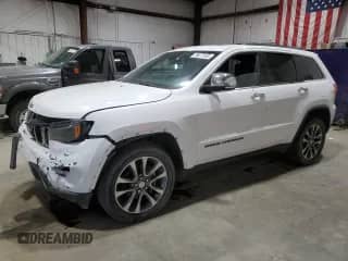2018 Jeep Grand Cherokee Limited z VIN 1C4RJFBG4JC417526, wystawiony jako Copart lot #78677164 z przebiegiem 113 678 mil mil oraz Szkoda całkowita • Salvage title. Historia ofert i sprzedaży dostępna na DreamBid. Obrazek 1.