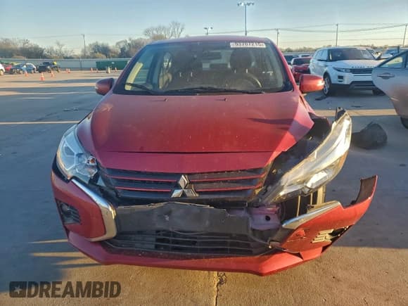 ✅ 2021 Mitsubishi Mirage SE • VIN: ML32FVFJ1MHF07555 • Lot: 93707215. Listed on Copart with 105,240 mi. Free auction sales archive from the USA and detailed vehicle history report at DreamBid. Image 5.