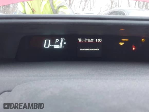 ✅ 2016 Toyota Prius One • VIN: JTDKDTB38G1116993 • Лот: 43854632. Опубликован ранее на IAAI с пробегом 68 171 миль. Бесплатный доступ к архиву аукционных продаж из США и подробный отчёт об истории автомобиля на DreamBid. Изображение 7.