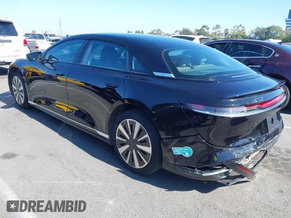 ✅ 2025 Lucid Air Pure • VIN: 50EA1PGA2SA008523 • Lot: 42867548. Wystawiony na IAAI z przebiegiem 1 798 mil. Bezpłatny archiwum sprzedaży aukcyjnych z USA i szczegółowy raport historii pojazdu na DreamBid. Zdjęcie 3.