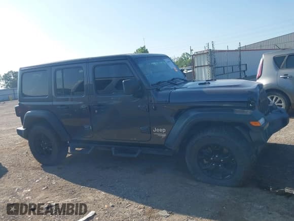 ✅ 2021 Jeep Wrangler Unlimited Sport S • VIN: 1C4HJXDN3MW511879 • Lot: 42699053. Listed on IAAI with 88,570 mi. Free auction sales archive from the USA and detailed vehicle history report at DreamBid. Image 13.