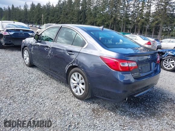 ✅ 2017 Subaru Legacy Premium • VIN: 4S3BNAF65H3054836 • Lot: 42222125. Listed on IAAI with 69,048 mi. Free auction sales archive from the USA and detailed vehicle history report at DreamBid. Image 3.