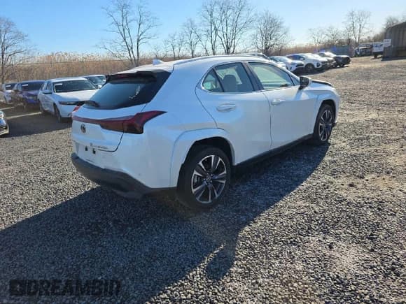 ✅ 2023 Lexus UX 250h Premium • VIN: JTHP9JBH5P2067865 • Lot: 48177135. Listed on Copart with 26,139 mi. Free auction sales archive from the USA and detailed vehicle history report at DreamBid. Image 4.