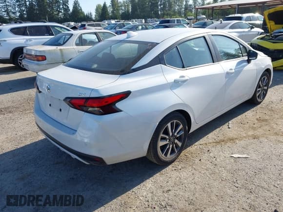 ✅ 2022 Nissan Versa SV • VIN: 3N1CN8EV2NL861856 • Lot: 42725796. Listed on IAAI with 44,431 mi. Free auction sales archive from the USA and detailed vehicle history report at DreamBid. Image 4.