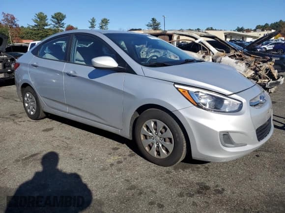 ✅ 2017 Hyundai Accent SE • VIN: KMHCT4AE3HU249608 • Lot: 77677174. Listed on Copart with 128,545 mi. Free auction sales archive from the USA and detailed vehicle history report at DreamBid. Image 4.