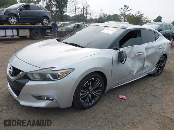 ✅ 2017 Nissan Maxima SV • VIN: 1N4AA6APXHC394736 • Лот: 42914564. Опубликован ранее на IAAI с пробегом 98 249 миль. Бесплатный доступ к архиву аукционных продаж из США и подробный отчёт об истории автомобиля на DreamBid. Изображение 2.