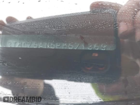 ✅ 2023 Toyota Tacoma TRD Off Road • VIN: 3TMCZ5AN5PM571369 • Lot: 43559181. Listed on IAAI with 56,795 mi. Free auction sales archive from the USA and detailed vehicle history report at DreamBid. Image 9.