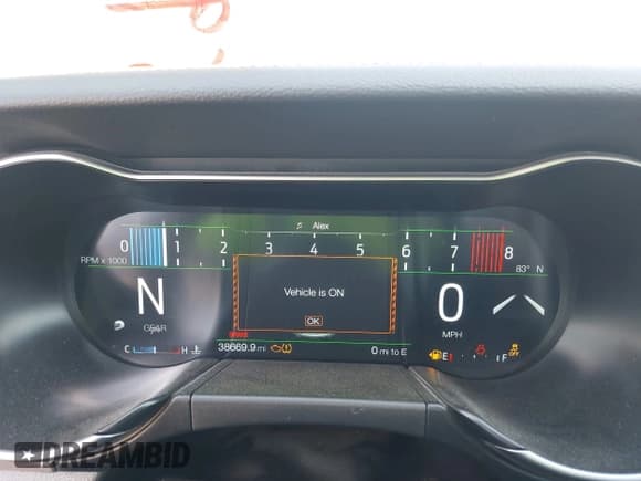 ✅ 2023 Ford Mustang GT • VIN: 1FA6P8CF3P5303958 • Lot: 43230140. Wystawiony na IAAI z przebiegiem 38 669 mil. Bezpłatny archiwum sprzedaży aukcyjnych z USA i szczegółowy raport historii pojazdu na DreamBid. Zdjęcie 7.