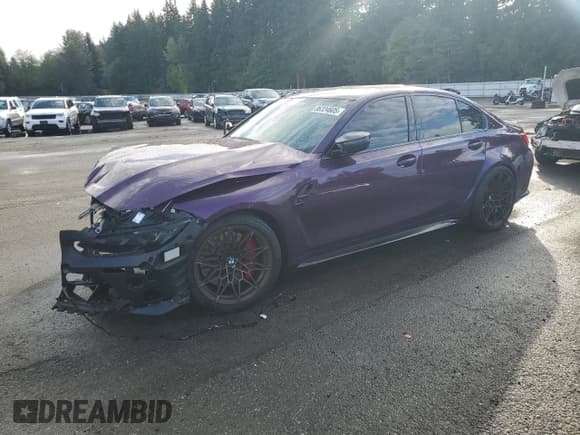 ✅ 2025 BMW M3 Competition xDrive • VIN: WBS33HJ0XSFU35120 • Lot: 86324605. Wystawiony na Copart z przebiegiem Nie podano. Bezpłatny archiwum sprzedaży aukcyjnych z USA i szczegółowy raport historii pojazdu na DreamBid. Zdjęcie 1.