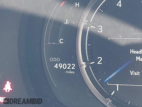 ✅ 2023 Lexus IS 350 F Sport • VIN: JTHGZ1E25P5027615 • Lot: 43502398. Listed on IAAI with 49,022 mi. Free auction sales archive from the USA and detailed vehicle history report at DreamBid. Image 15.