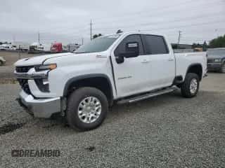 2023 Chevrolet Silverado 2500HD LT z VIN 1GC1YNEY0PF223252, wystawiony jako Copart lot #62312085 z przebiegiem 53 420 mil mil oraz Szkoda całkowita • Salvage title. Historia ofert i sprzedaży dostępna na DreamBid. Obrazek 1.