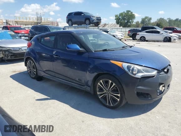 ✅ 2016 Hyundai Veloster Turbo R-Spec • VIN: KMHTC6AE9GU296376 • Lot: 69872225. Wystawiony na Copart z przebiegiem 120 425 mil. Bezpłatny archiwum sprzedaży aukcyjnych z USA i szczegółowy raport historii pojazdu na DreamBid. Zdjęcie 4.