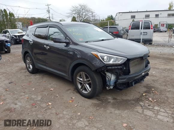 ✅ 2017 Hyundai Santa Fe 2.4L • VIN: 5XYZUDLB8HG383854 • Lot: 43503557. Listed on IAAI with 97,144 mi. Free auction sales archive from the USA and detailed vehicle history report at DreamBid. Image 1.