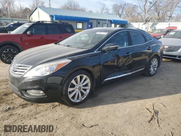 2013 Hyundai Azera с VIN KMHFH4JG4DA200090, выставлен на аукционе Copart как лот 46631115 с пробегом 184 310 миль миль и Списание • Salvage title. История ставок и продаж доступна на DreamBid. Изображение 1.