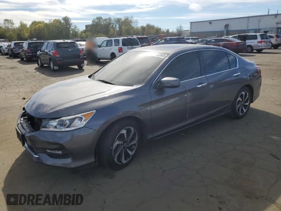 ✅ 2016 Honda Accord EX-L • VIN: 1HGCR3F04GA009155 • Лот: 87052685. Опубликован ранее на Copart с пробегом 135 876 миль. Бесплатный доступ к архиву аукционных продаж из США и подробный отчёт об истории автомобиля на DreamBid. Изображение 1.