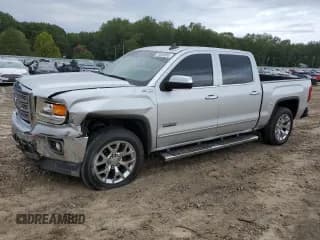 ✅ 2015 GMC Sierra 1500 SLT • VIN: 3GTU2VEC3FG130581 • Lot: 70060895. Listed on Copart with 110,041 mi. Free auction sales archive from the USA and detailed vehicle history report at DreamBid. Image 1.