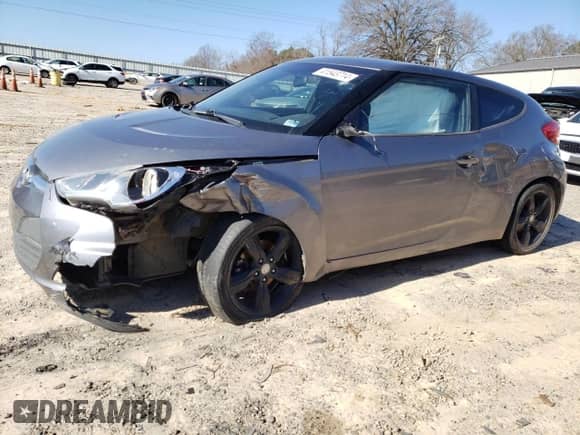 2015 Hyundai Veloster with VIN KMHTC6AD9FU223868, listed as a Copart auction lot 41543714 with 162,794 mi miles and . Bid and sale history available at DreamBid. Image 1.