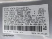 ✅ 2022 Honda Civic Sport • VIN: 2HGFE2F50NH589694 • Lot: 43472319. Listed on IAAI with 50,531 mi. Free auction sales archive from the USA and detailed vehicle history report at DreamBid. Image 9.