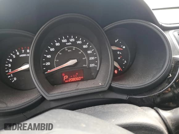 ✅ 2016 Kia Rio LX • VIN: KNADM5A37G6572165 • Lot: 84455715. Listed on Copart with 208,060 mi. Free auction sales archive from the USA and detailed vehicle history report at DreamBid. Image 9.