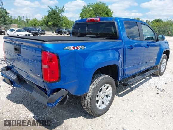 ✅ 2022 Chevrolet Colorado 4WD LT • VIN: 1GCGTCEN7N1248159 • Лот: 42730495. Опубликован ранее на IAAI с пробегом 51 545 миль. Бесплатный доступ к архиву аукционных продаж из США и подробный отчёт об истории автомобиля на DreamBid. Изображение 4.