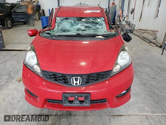 ✅ 2012 Honda Fit Sport • VIN: JHMGE8G51CS005750 • Lot: 67425605. Listed on Copart with Not provided. Free auction sales archive from the USA and detailed vehicle history report at DreamBid. Image 5.