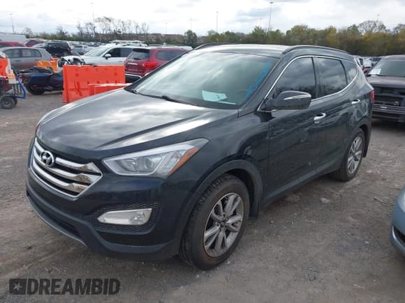 ✅ 2015 Hyundai Santa Fe • VIN: 5XYZU3LA4FG295401 • Лот: 43661856. Опубликован ранее на IAAI с пробегом 103 839 миль. Бесплатный доступ к архиву аукционных продаж из США и подробный отчёт об истории автомобиля на DreamBid. Изображение 2.