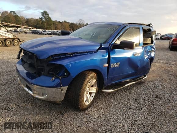 2016 Ram 1500 Big Horn with VIN 1C6RR7LT0GS116963, listed as a Copart auction lot 72587312 with Not provided miles and Salvage title. Bid and sale history available at DreamBid. Image 1.