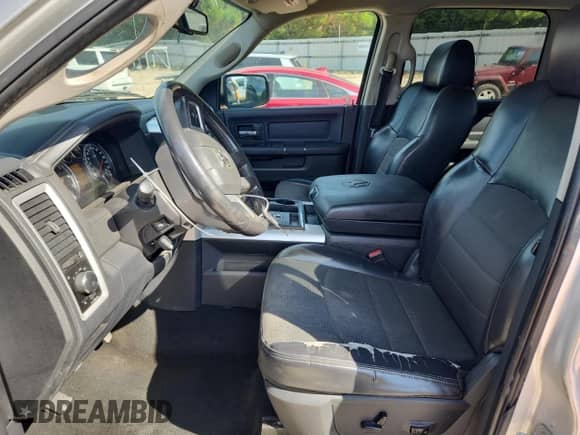 2009 Dodge 1500 Sport with VIN 1D3HB13T69S710103, listed as a Copart auction lot 80182515 with 197,933 mi miles and Salvage title. Bid and sale history available at DreamBid. Image 7.