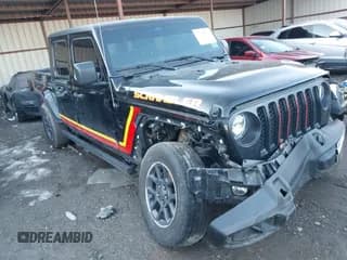 ✅ 2022 Jeep Gladiator Overland • VIN: 1C6HJTFG8NL117621 • Lot: 41285790. Wystawiony na IAAI z przebiegiem 44 230 mil. Bezpłatny archiwum sprzedaży aukcyjnych z USA i szczegółowy raport historii pojazdu na DreamBid. Zdjęcie 1.