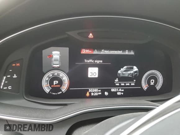 ✅ 2020 Audi A7 Prestige • VIN: WAUV2BF21LN090719 • Lot: 44232695. Listed on Copart with 30,260 mi. Free auction sales archive from the USA and detailed vehicle history report at DreamBid. Image 9.