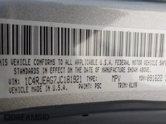 ✅ 2018 Jeep Grand Cherokee Altitude • VIN: 1C4RJEAG7JC181921 • Lot: 43208554. Wystawiony na IAAI z przebiegiem 157 255 mil. Bezpłatny archiwum sprzedaży aukcyjnych z USA i szczegółowy raport historii pojazdu na DreamBid. Zdjęcie 9.