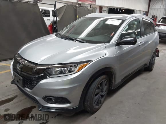 ✅ 2021 Honda HR-V Sport • VIN: 3CZRU5H19MM700005 • Лот: 43388873. Опубликован ранее на IAAI с пробегом Не указан. Бесплатный доступ к архиву аукционных продаж из США и подробный отчёт об истории автомобиля на DreamBid. Изображение 2.