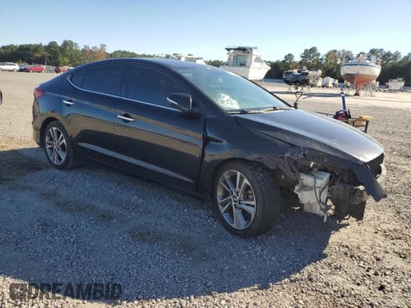 ✅ 2017 Hyundai Elantra Limited • VIN: 5NPD84LF9HH065770 • Lot: 82639415. Listed on Copart with 201,456 mi. Free auction sales archive from the USA and detailed vehicle history report at DreamBid. Image 4.