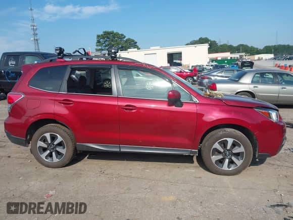 2017 Subaru Forester Limited with VIN JF2SJAJC3HH505467, listed as a IAAI auction lot 42697848 with 91,582 mi miles and . Bid and sale history available at DreamBid. Image 13.