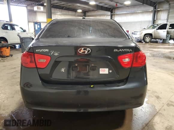 2008 Hyundai Elantra GLS z VIN KMHDU46D48U489297, wystawiony jako Copart lot #90368875 z przebiegiem 112 230 mil mil oraz Szkoda całkowita • Salvage title. Historia ofert i sprzedaży dostępna na DreamBid. Obrazek 6.