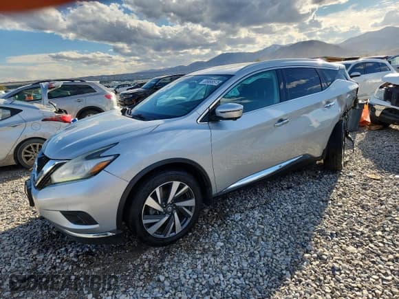 ✅ 2017 Nissan Murano SL • VIN: 5N1AZ2MH5HN181886 • Lot: 85898575. Wystawiony na Copart z przebiegiem 95 481 mil. Bezpłatny archiwum sprzedaży aukcyjnych z USA i szczegółowy raport historii pojazdu na DreamBid. Zdjęcie 1.