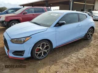 2020 Hyundai Veloster z VIN KMHT36AH5LU004792, wystawiony jako Copart lot #78885964 z przebiegiem 70 622 mil mil oraz Szkoda całkowita • Salvage title. Historia ofert i sprzedaży dostępna na DreamBid. Obrazek 1.